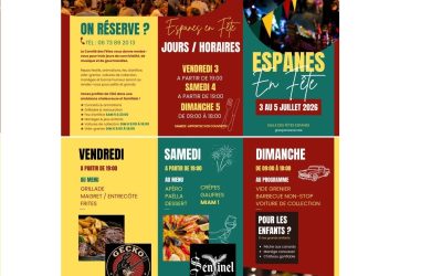 Espanès en fête: 3, 4 et 5 Juillet 2026